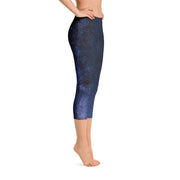 Milky Way Capri Leggings - 57 Peaks